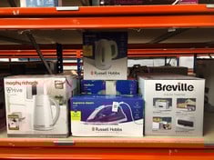 Lot 434  
            Edinburgh SR33 - Delivery Only 

                
QUANTITY OF KITCHEN & APPLIANCES ITEMS TO INCLUDE RUSSELL HOBBS TEXTURES ELECTRIC...
