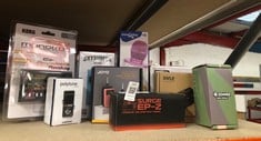 Lot 445  
            Edinburgh SR33 - Delivery Only 

                
QUANTITY OF TV & AUDIO ITEMS TO INCLUDE DONNER OCTAVE GUITAR PEDAL, HARMONIC SQUA...