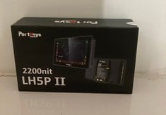 Lot 468  
            Edinburgh SR33 - Delivery Only 

                
PORTKEYS 2200 NIT LH5P 2 HDMI DSLR & MIRRORLESS FIELD CAMERA MONITOR: LOCATION - ...