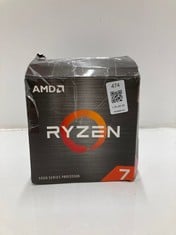 Lot 474  
            Edinburgh SR33 - Delivery Only 

                
AMD RYZEN 7 5700 X PROCESSOR: LOCATION - ROW F
