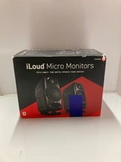 Lot 505  
            Edinburgh SR33 - Delivery Only 

                
IK MULTIMEDIA ILOUD MICRO MONITOR SPEAKER, BLACK.: LOCATION - ROW F