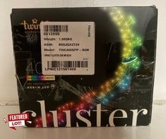 Lot 547  
            Edinburgh SR33 - Delivery Only 

                
TWINKLE CLUSTER 40 MULTICOLOR LED LIGHTS ORGINAL RRP £199: LOCATION - ROW F