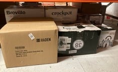 Lot 556  
            Edinburgh SR33 - Delivery Only 

                
QUANTITY OF KITCHEN & APPLIANCES ITEMS TO INCLUDE HADEN GREY TOASTER: LOCATION - ...