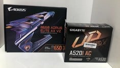 Lot 571  
            Edinburgh SR33 - Delivery Only 

                
GIGABYTE B650 AORUS ELITE AX V2 MOTHERBOARD - SUPPORTS AMD AM5 CPUS, 12+2+2 PHASE...