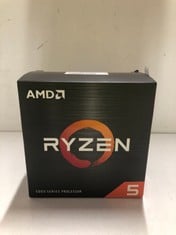 Lot 580  
            Edinburgh SR33 - Delivery Only 

                
AMD RYZEN 5 5500 WITH WRAITH STEALTH COOLER 3.6 GHZ 6 CORE / 12 THREAD 19MB 65W 1...