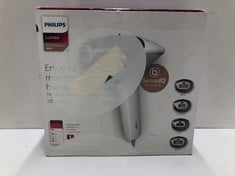 Lot 591  
            Edinburgh SR33 - Delivery Only 

                
PHILIPS LUMEA 8000 SERIES, IPL HAIR REMOVAL DEVICE, LASER HAIR REMOVAL ALTERNATIV...