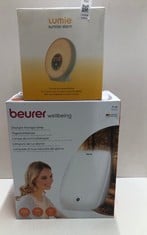 Lot 592  
            Edinburgh SR33 - Delivery Only 

                
LUMIE SUNRISE ALARM - SUNRISE WAKE-UP ALARM, SUNSET SLEEP FEATURE, SOUNDS AND MOO...