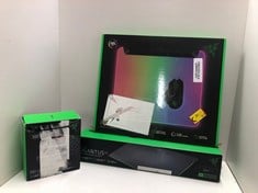 Lot 596  
            Edinburgh SR33 - Delivery Only 

                
QUANTITY OF TECH & GAMING ITEMS TO INCLUDE RAZER PBT KEYCAP UPGRADE-SET FÜR 104/1...