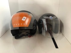 Lot 63  
            Edinburgh SR33 - Delivery Only 

                
CLEARSHIELD MOTORCYCLE HELMET BLACK SIZE L + NOUMAN MOTORCYCLE HELMET WITH SHIELD...
