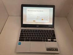 Lot 121  
            Edinburgh SR33 - Delivery Only 

                
ACER CHROMEBOOK CB311-12H-C31D 64GB LAPTOP.. INTEL N100, 4GB RAM, 11.5" SCREEN [J...