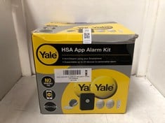 Lot 153  
            Edinburgh SR33 - Delivery Only 

                
YALE HSA APP ALARM SECURITY ITEMS.  [JPTE99564]: LOCATION - B RACK