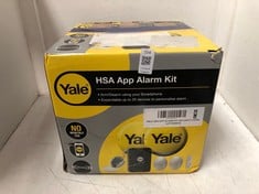 Lot 154  
            Edinburgh SR33 - Delivery Only 

                
YALE HSA APP ALARM SECURITY ITEMS.  [JPTE99557]: LOCATION - B RACK