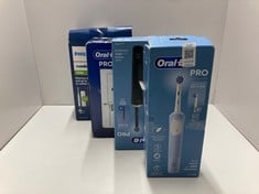 Lot 168  
            Edinburgh SR33 - Delivery Only 

                
QUANTITY OF HEALTH & BEAUTY ITEMS TO INCLUDE ORAL-B VITALITY PRO ELECTRIC TOOTHBR...