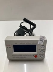 Lot 169  
            Edinburgh SR33 - Delivery Only 

                
WEISHI NO.1000 MULTIFUNCTION TIMEGRAPHER: LOCATION - B RACK