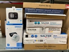 Lot 184  
            Edinburgh SR33 - Delivery Only 
                
QUANTITY OF HEALTH & BEAUTY ITEMS TO INCLUDE OMRON RS3 INTELLI IT WRIST BLOOD PRE...