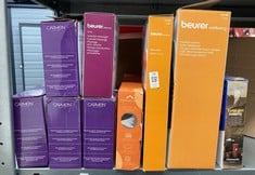 Lot 185  
            Edinburgh SR33 - Delivery Only 
                
QUANTITY OF HEALTH & BEAUTY ITEMS TO INCLUDE BEURER HK44UK HEAT PAD | SOFT AND CO...