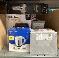 Lot 205  
            Edinburgh SR33 - Delivery Only 

                
QUANTITY OF KITCHEN & APPLIANCES ITEMS TO INCLUDE BREVILLE BLEND ACTIVE PERSONAL ...