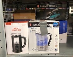 Lot 214  
            Edinburgh SR33 - Delivery Only 

                
QUANTITY OF KITCHEN & APPLIANCES ITEMS TO INCLUDE RUSSELL HOBBS BRITA FILTER PURI...