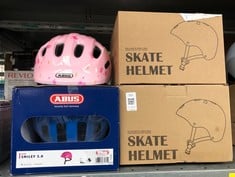 Lot 221  
            Edinburgh SR33 - Delivery Only 
                
QUANTITY OF SPORTS & EXERCISE ITEMS TO INCLUDE ABUS SMILEY 3.0 CHILDREN'S HELMET ...
