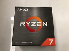 Lot 222  
            Edinburgh SR33 - Delivery Only 
                
AMD RYZENSETS 7 5800X PROCESSOR (8 CORES/16 THREADS, 105W TDP, AM4 SOCKET, 36 MB ...