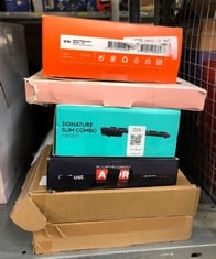 Lot 224  
            Edinburgh SR33 - Delivery Only 
                
QUANTITY OF TECH & GAMING ITEMS TO INCLUDE STEELSERIES PRISMCAPS – DOUBLE SHOT PU...
