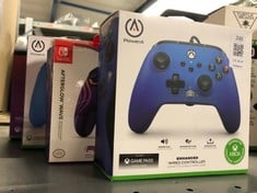 Lot 248  
            Edinburgh SR33 - Delivery Only 

                
QUANTITY OF TECH & GAMING ITEMS TO INCLUDE POWERA ENHANCED WIRED CONTROLLER FOR X...