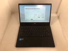 Lot 26  
            Edinburgh SR33 - Delivery Only 

                
ACER CHROMEBOOK 314 64GB LAPTOP: MODEL NO CBOA314-1H-C76H. INTEL CELERON N4500, 4...