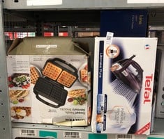 Lot 278  
            Edinburgh SR33 - Delivery Only 
                
QUANTITY OF KITCHEN & APPLIANCES ITEMS TO INCLUDE TEFAL ULTIMATE PURE STEAM IRON,...