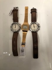 Lot 306  
            Edinburgh SR33 - Delivery Only 

                
QUANTITY OF WATCHES TO INCLUDE TIMEX INTELLIGENT QUARTZ LEATHER STRAP, WHITE FACE...