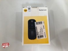 Lot 30  
            Edinburgh SR33 - Delivery Only 
                
YALE KEYLESS SMART LOCK ORIGINAL RRP £100: LOCATION - TOP 50