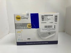 Lot 31  
            Edinburgh SR33 - Delivery Only 

                
YALE SYNC SMART HOME ALARM SMART TECH: MODEL NO IA-320  [JPTE99525]: LOCATION - T...