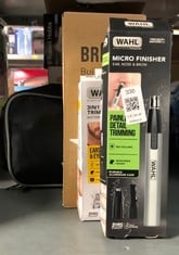 Lot 330  
            Edinburgh SR33 - Delivery Only 

                
QUANTITY OF HEALTH & BEAUTY ITEMS TO INCLUDE WAHL MICRO FINISHER NOSE HAIR TRIMME...