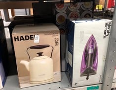 Lot 358  
            Edinburgh SR33 - Delivery Only 

                
QUANTITY OF KITCHEN & APPLIANCES ITEMS TO INCLUDE HADEN 3000W HIGHCLERE CORDLESS ...