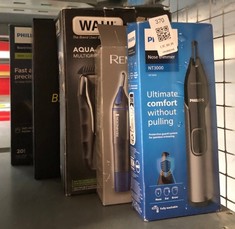 Lot 370  
            Edinburgh SR33 - Delivery Only 

                
QUANTITY OF HEALTH & BEAUTY ITEMS TO INCLUDE PHILIPS NT3650/16 NOSE TRIMMER WINDO...