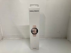 Lot 41  
            Edinburgh SR33 - Delivery Only 
                
SAMSUNG GALAXY WATCH 4 40MM SMARTWATCH: MODEL NO SM-R980. (SEALED UNIT).  [JPTE99...