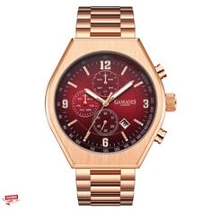 Lot 44  
            Edinburgh SR33 - Delivery Only 
                
GAMAGES OF LONDON ENTERPRISE AUTOMATIC WATCH SKU: GA1193 ORIGINAL RRP £705: LOCAT...