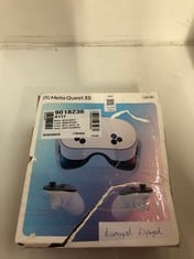 Lot 450  
            Edinburgh SR33 - Delivery Only 

                
META QUEST 3S 128GB STORAGE VR HEAD SET: MODEL NO P97  [JPTE99778]: LOCATION - E ...