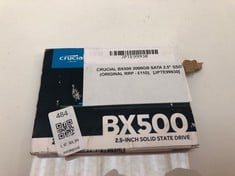 Lot 484  
            Edinburgh SR33 - Delivery Only 

                
CRUCIAL BX500 2000GB SATA 2.5" SSD (ORIGINAL RRP - £110).  [JPTE99930]: LOCATION ...