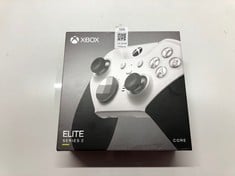 Lot 505  
            Edinburgh SR33 - Delivery Only 
                
XBOX ELITE BLUETOOTH WIRELESS CONTROLLER SERIES 2 - CORE EDITION (WHITE) FOR PC, ...