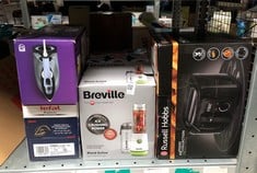 Lot 529  
            Edinburgh SR33 - Delivery Only 
                
QUANTITY OF KITCHEN & APPLIANCES ITEMS TO INCLUDE TEFAL PUREGLISS STEAM IRON, 280...