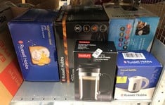 Lot 531  
            Edinburgh SR33 - Delivery Only 
                
QUANTITY OF KITCHEN & APPLIANCES ITEMS TO INCLUDE BODUM CAFFETTIERA 1.8L BLACK CA...