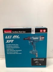 Lot 536  
            Edinburgh SR33 - Delivery Only 
                
MAKITA DRV150Z 18V LI-ION LXT BRUSHLESS RIVET GUN 18+ ID REQUIRED: LOCATION - F RACK