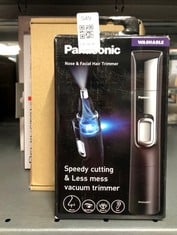 Lot 549  
            Edinburgh SR33 - Delivery Only 
                
QUANTITY OF HEALTH & BEAUTY ITEMS TO INCLUDE PANASONIC ER-GN300K503 ELECTRIC FACI...