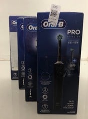 Lot 555  
            Edinburgh SR33 - Delivery Only 

                
QUANTITY OF HEALTH & BEAUTY ITEMS TO INCLUDE ORAL-B VITALITY PRO ELECTRIC TOOTHBR...