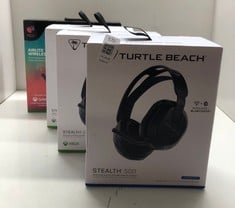 Lot 570  
            Edinburgh SR33 - Delivery Only 

                
QUANTITY OF TECH & GAMING ITEMS TO INCLUDE TURTLE BEACH STEALTH 500 BLACK PLAYSTA...