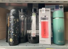 Lot 596  
            Edinburgh SR33 - Delivery Only 
                
QUANTITY OF ITEMS TO INCLUDE ION8 LIGHTWEIGHT STEEL WATER BOTTLE, 600 ML/20 OZ, N...