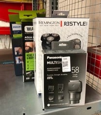 Lot 598  
            Edinburgh SR33 - Delivery Only 
                
QUANTITY OF HEALTH & BEAUTY ITEMS TO INCLUDE REMINGTON MENS ELECTRIC ROTARY SHAVE...