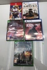Lot 599  
            Edinburgh SR33 - Delivery Only 
                
QUANTITY OF TOYS & GAMES ITEMS TO INCLUDE STAR WARS JEDI: SURVIVOR XBOX ONE | VID...