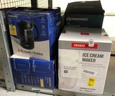 Lot 626  
            Edinburgh SR33 - Delivery Only 

                
QUANTITY OF KITCHEN & APPLIANCES ITEMS TO INCLUDE RUSSELL HOBBS TEXTURES ELECTRIC...