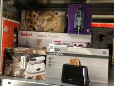 Lot 641  
            Edinburgh SR33 - Delivery Only 

                
QUANTITY OF KITCHEN & APPLIANCES ITEMS TO INCLUDE PIFCO® BLACK TOASTER 2 SLICE - ...